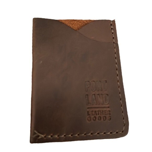 Portland Leather Card Holder - Picture 1 of 4